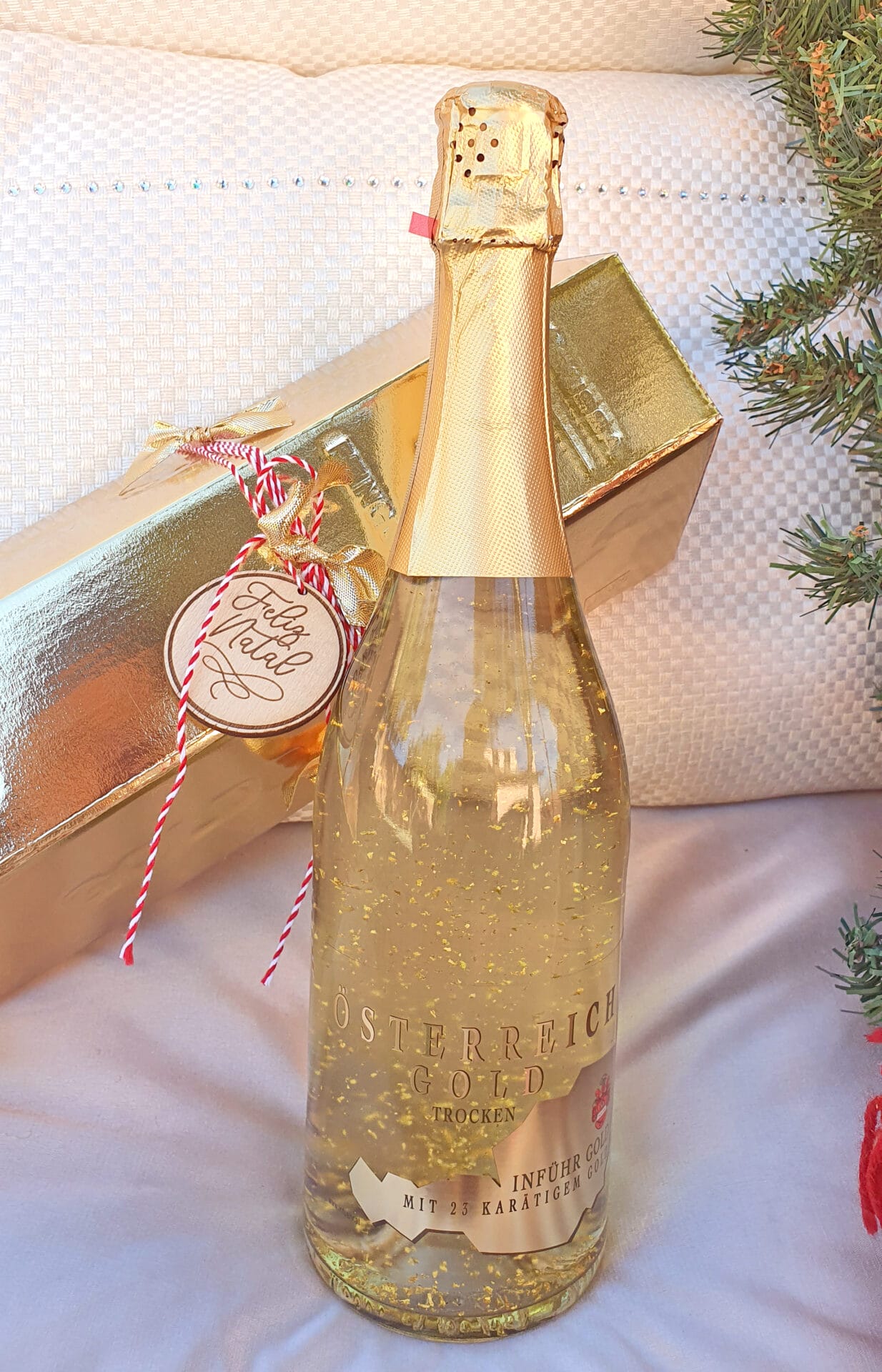 Prenda Natal Espumante Gold