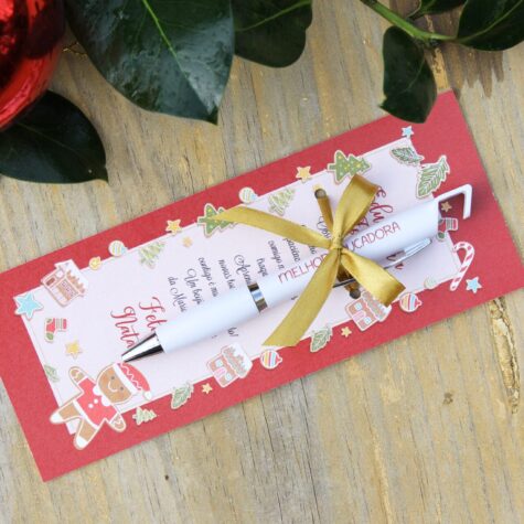 Imagem do produto Prenda Natal Esferográfica Personalizada