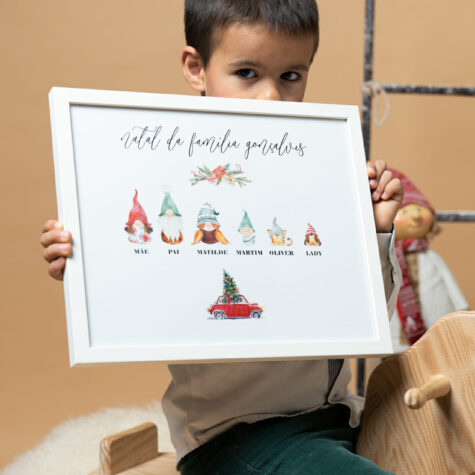 Imagem do produto Prenda Natal Moldura Família