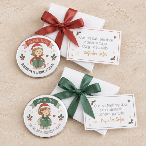 Imagem do produto Prenda Natal Caixa Crachá