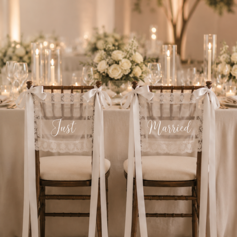 Imagem do produto Placa Casamento Nomes Cadeiras