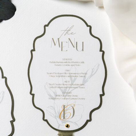 Imagem do produto Menus Casamento Rústico Wedding