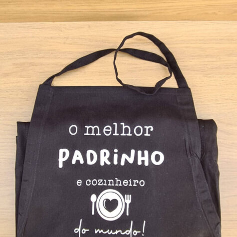 Imagem do produto Avental Padrinho Cozinheiro Páscoa