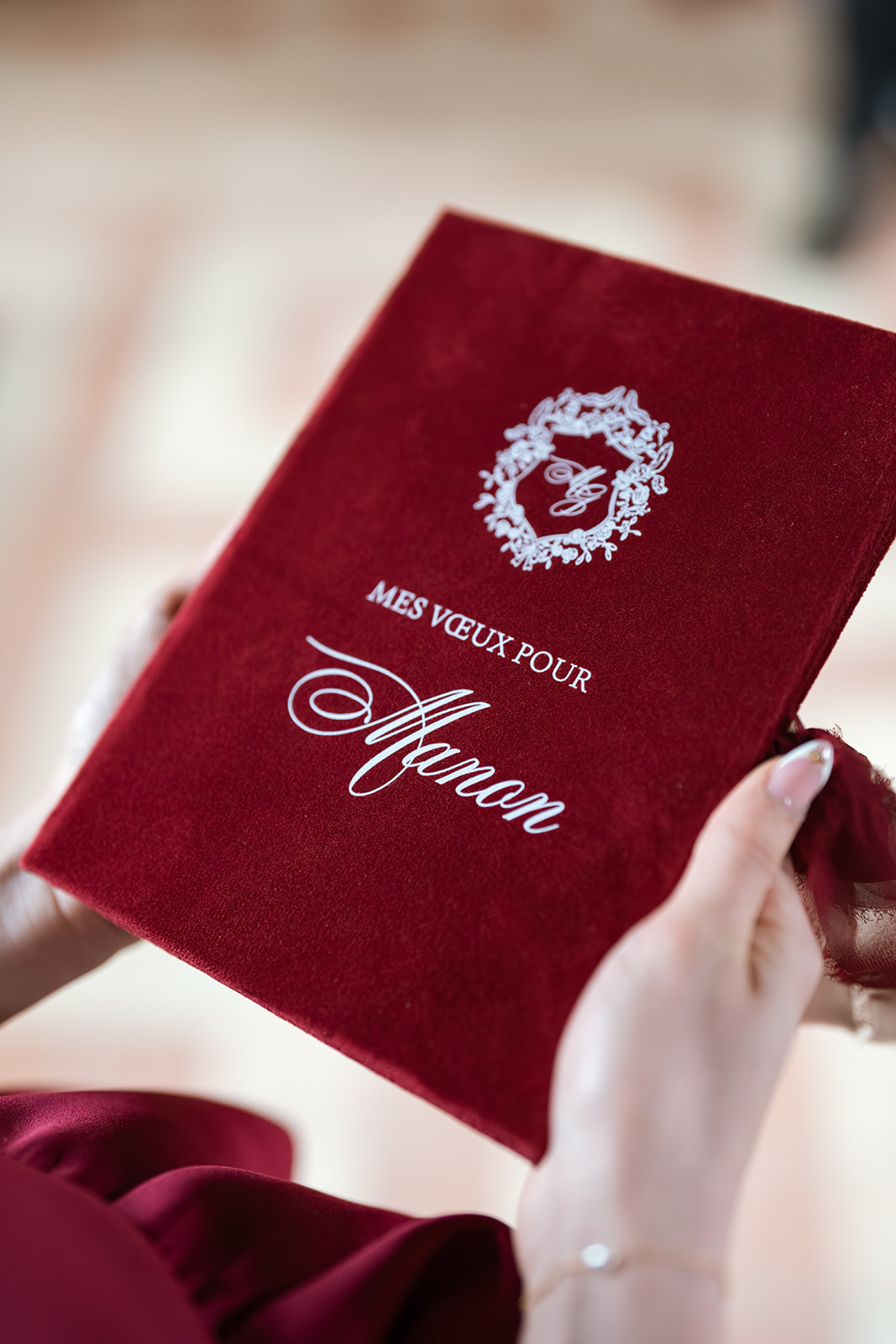 Livro Votos Casamento Floral 4