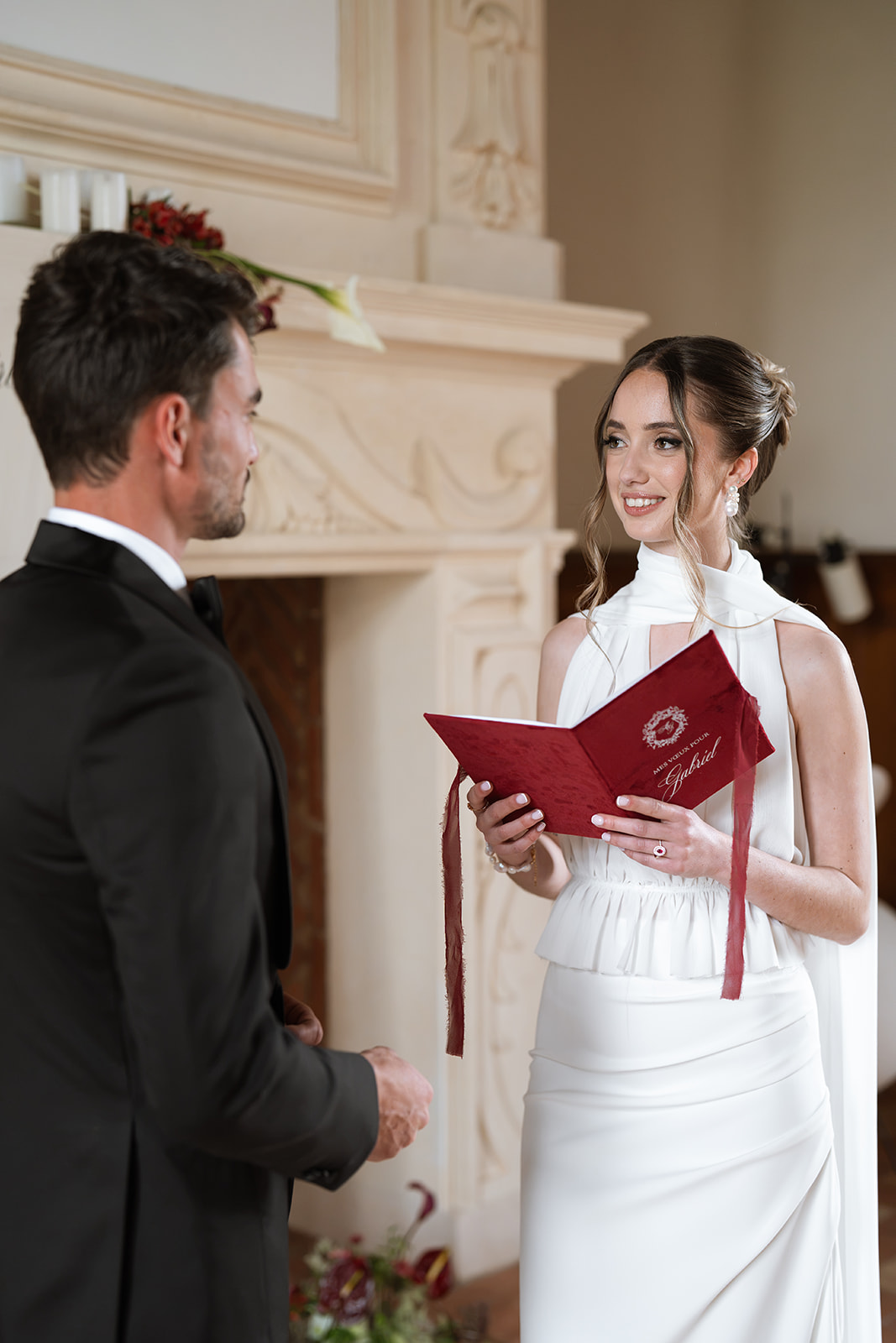 Livro Votos Casamento Floral 1