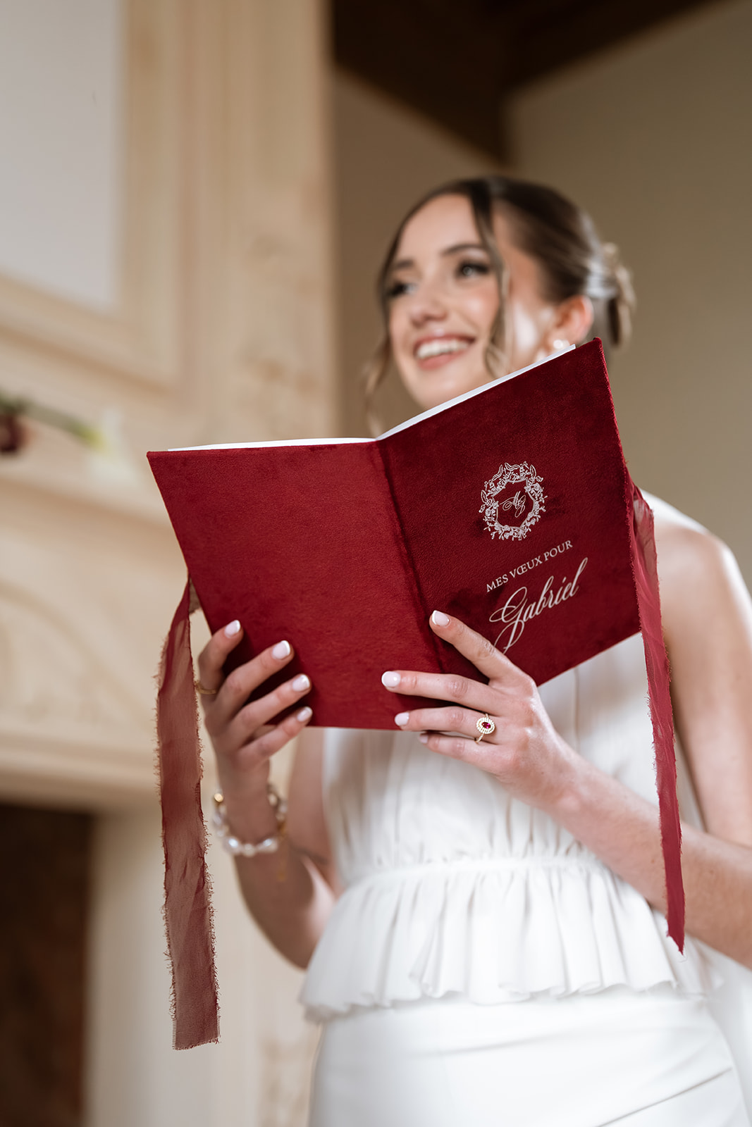 Livro Votos Casamento Floral