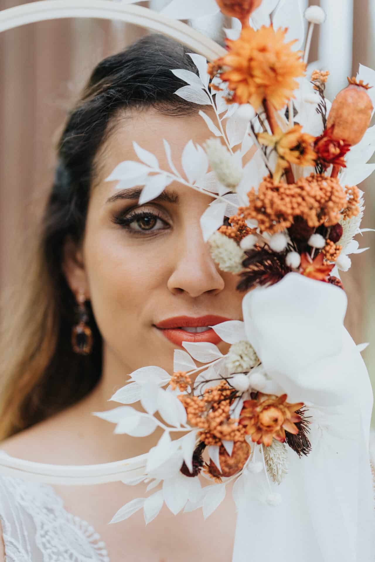 Ramo Noiva Flores Secas