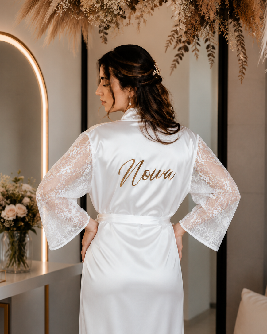 Robe Noiva Casamento Renda