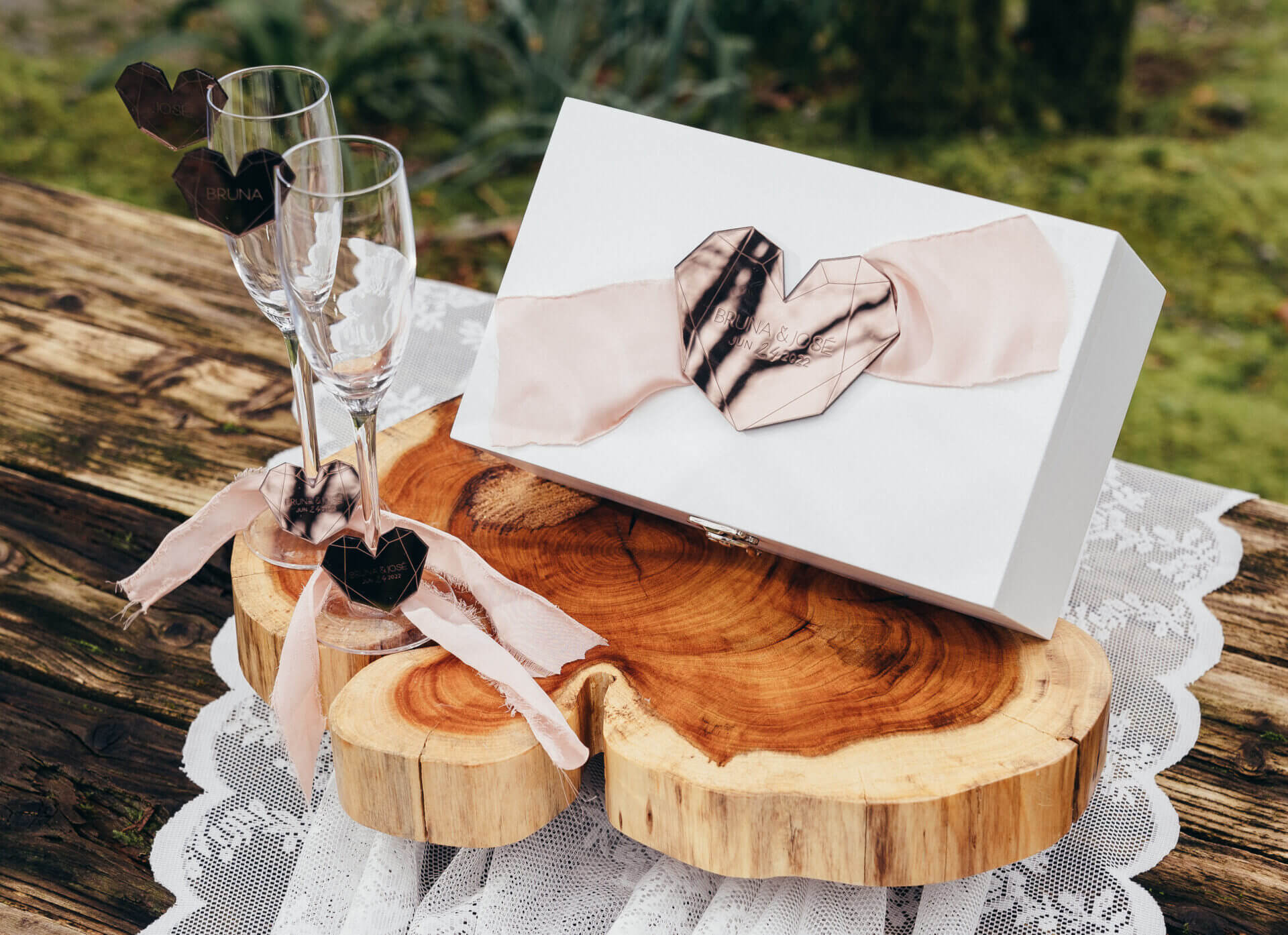 Flutes Casamento Elegantes