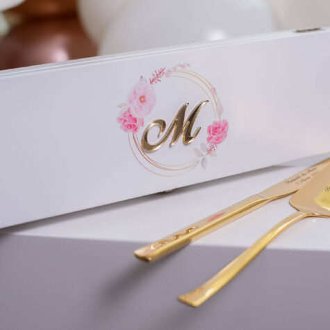 Imagem do produto Conjunto Talheres Elegantes Batizado