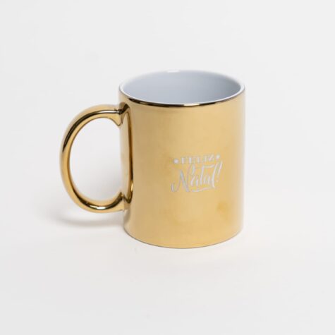 Imagem do produto Prenda Natal Caneca Dourada