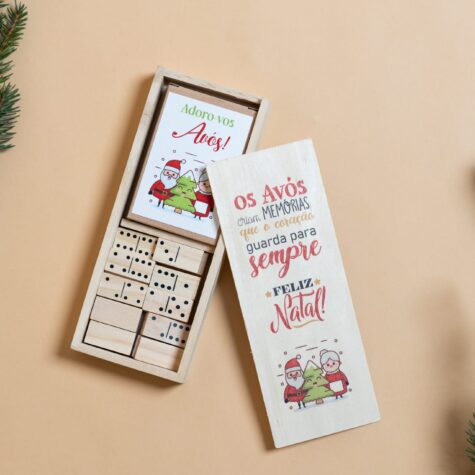Imagem do produto Prenda Natal Jogos Cartas-Dominó Natal