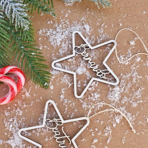 Imagem do produto Bola Natal Personalizada Estrela