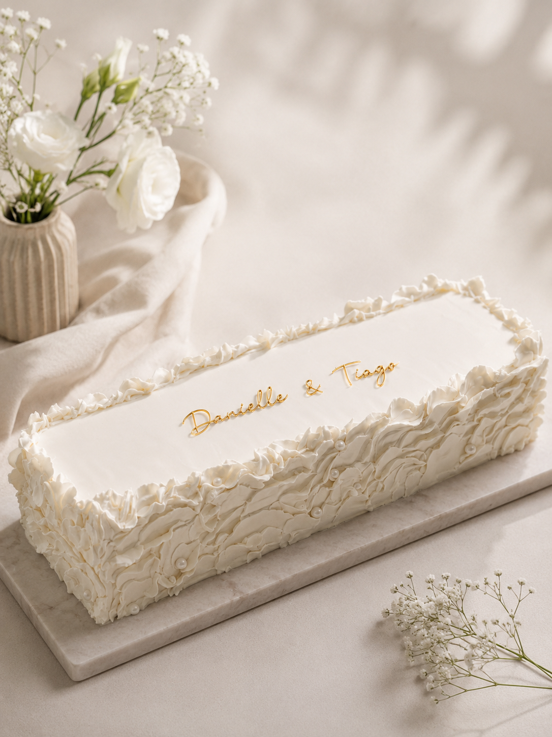 Topo Bolo Casamento Cupcake 2