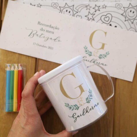 Imagem do produto Lembrança Batizado Caneca Lápis