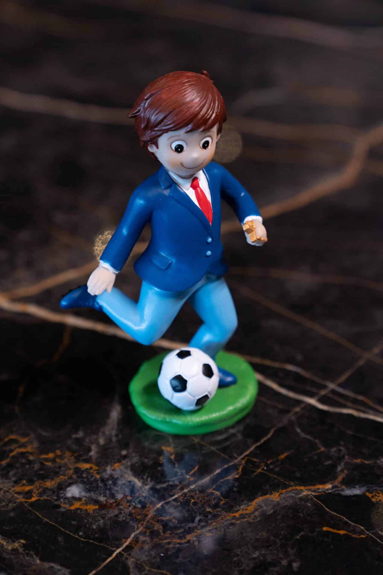 Topo Bolo Menino Futebol