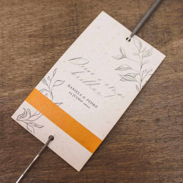Sparkler Casamento Papel Nomes