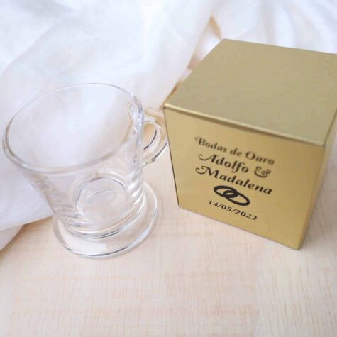 Imagem do produto Lembrança Bodas Ouro Chávena