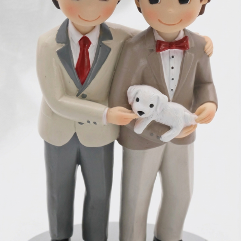 Wedding Cake Topper Bride and Groom Image