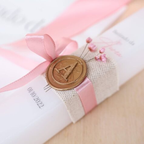 Imagem do produto Conjunto Batismo Adorável Flores