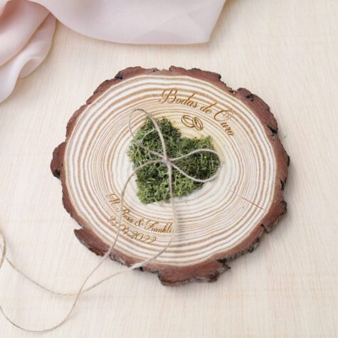 Porta Alianças Bodas Ouro