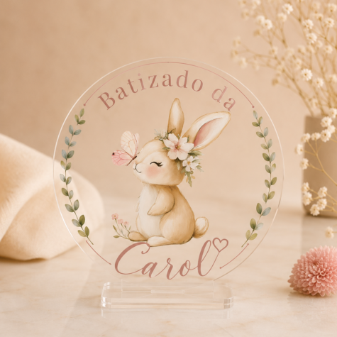 Imagem do produto Topo Bolo Batizado Acrílico