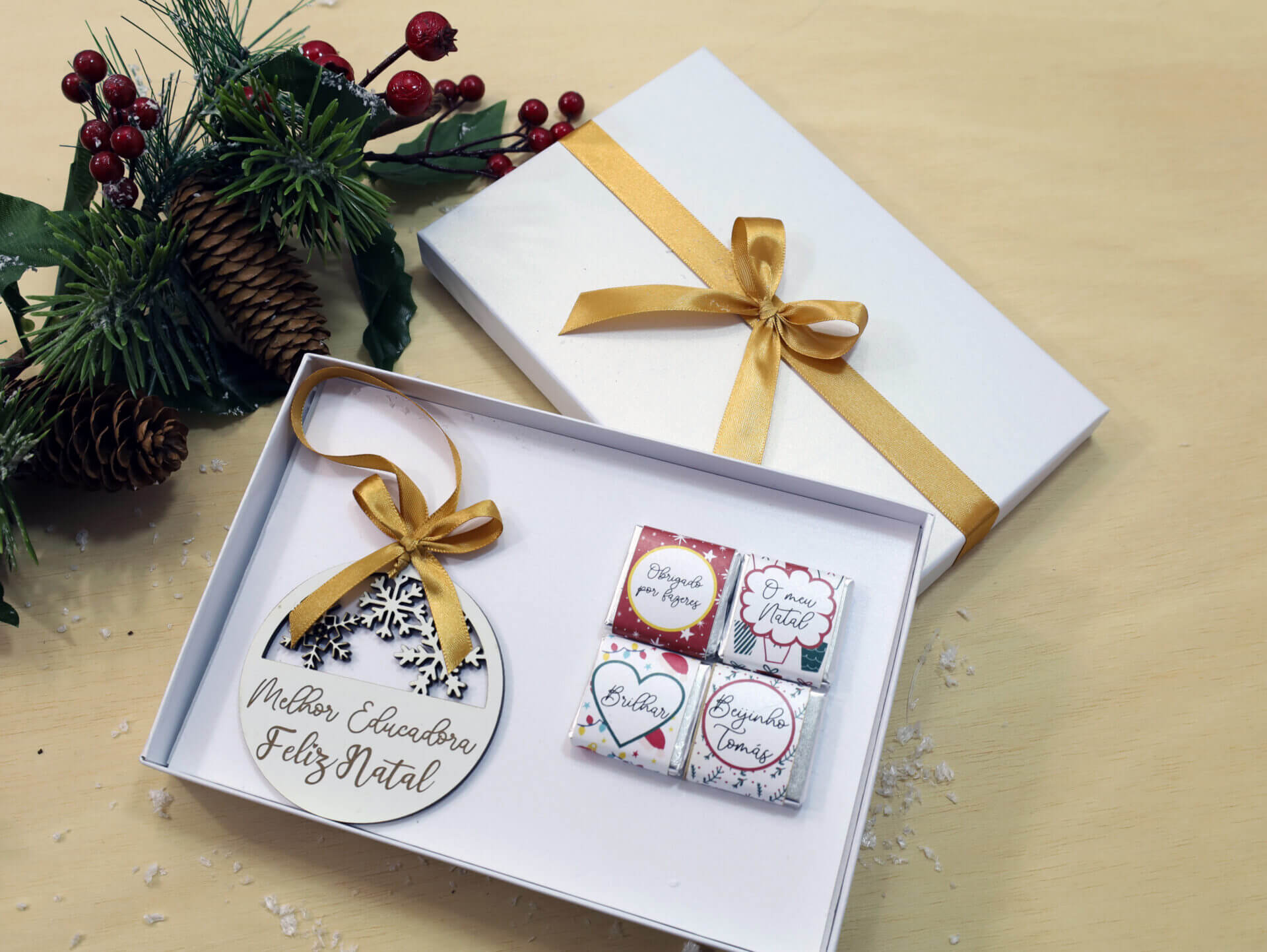 Presente Natal Educadora Bola