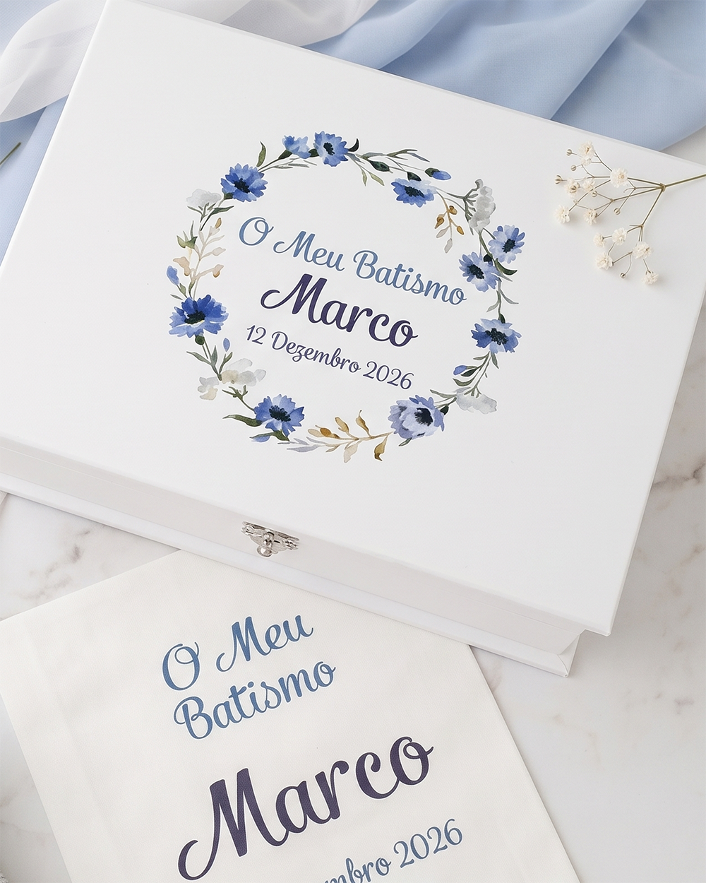 Conjunto Batismo Caixa Azul 1