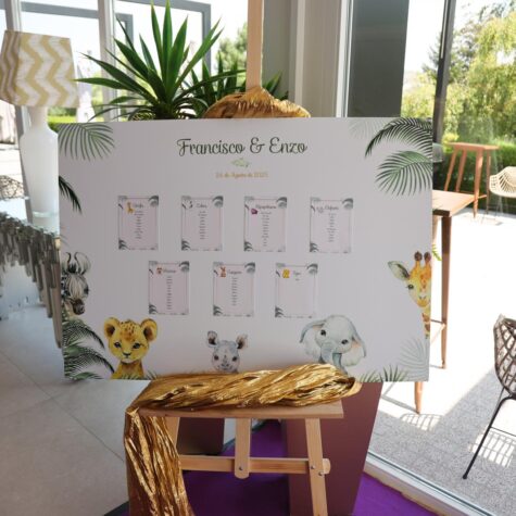 Imagem do produto Placard Batizado Coroas Princesa