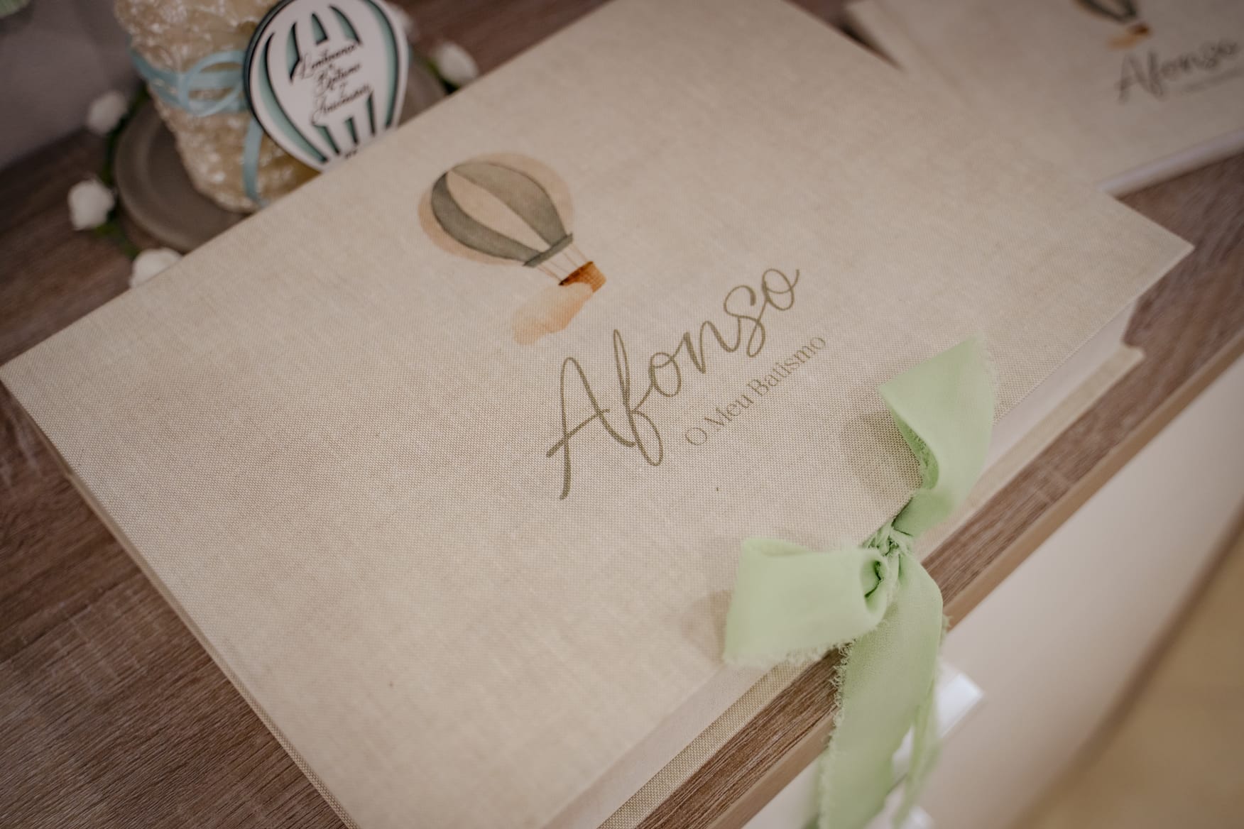 Vela Batismo Balão Ar 4