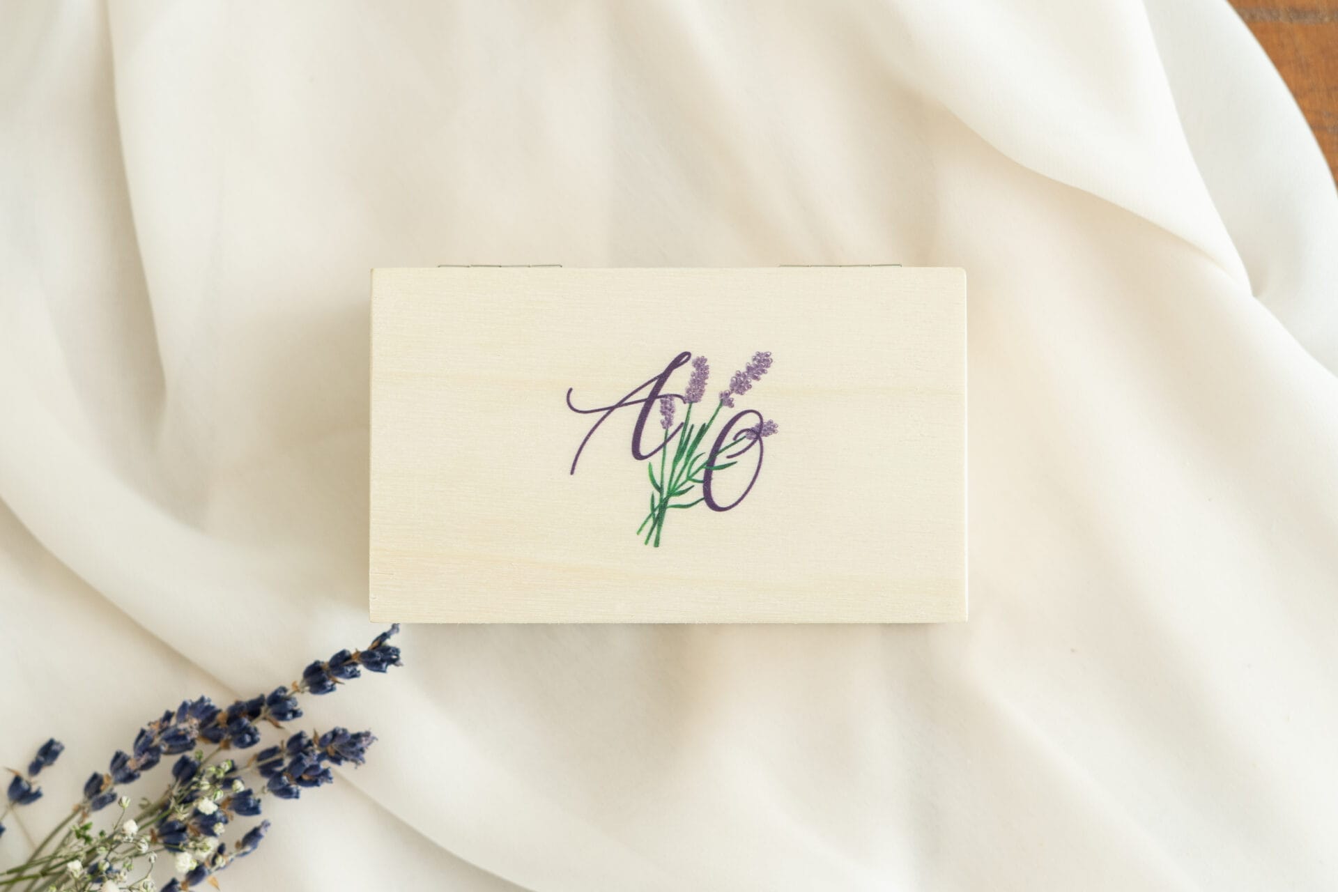 Caixa para convite a menino das alianças