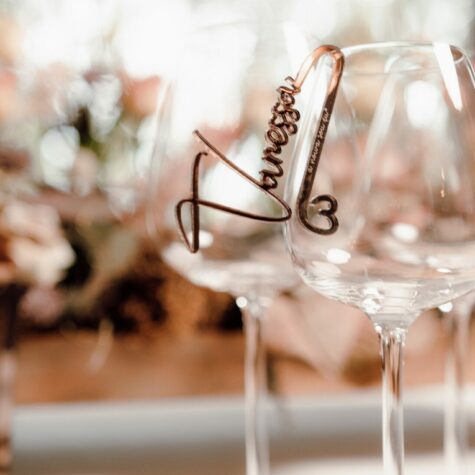 Imagem do produto Marcador Lugar Copo ‘A Noiva Sou Eu’