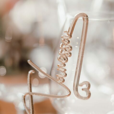 Imagem do produto Marcador Copo Ouro ‘A Noiva Sou Eu’