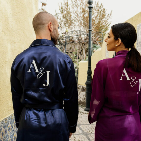 Imagem do produto Conjunto Robe Noivo e Noiva