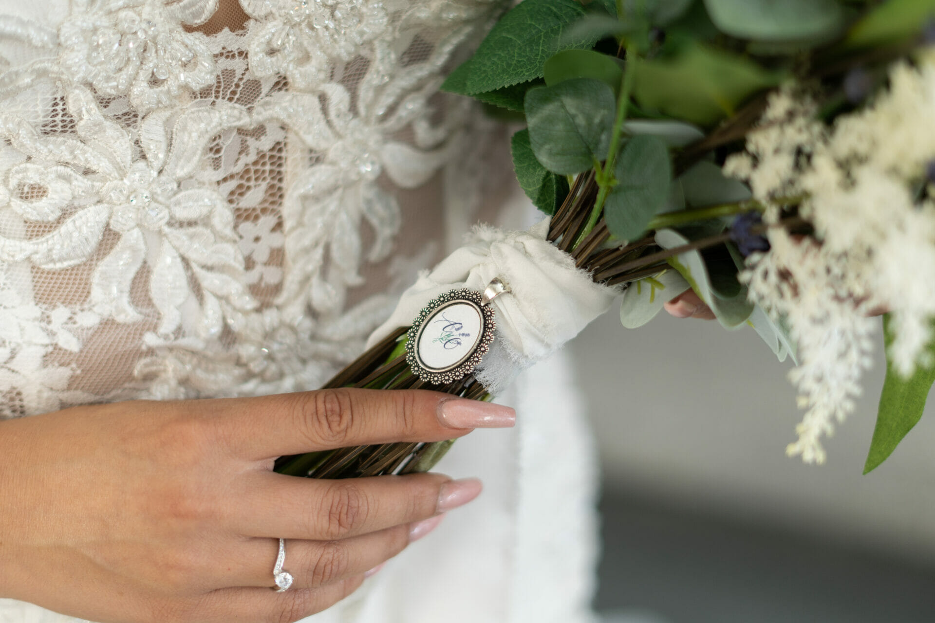Medalha Ramo Noiva Casamento