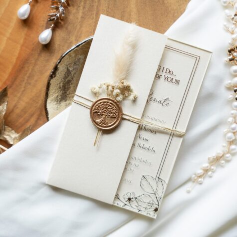 Imagem do produto Convite Casamento Acrílico Glamoroso