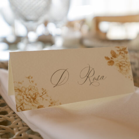 Product image: Delicate and elegant place card