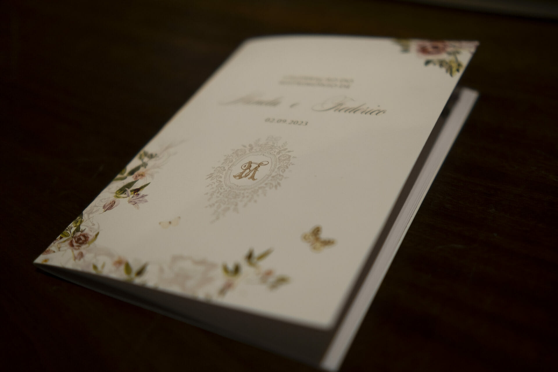 missal de casamento personalizado