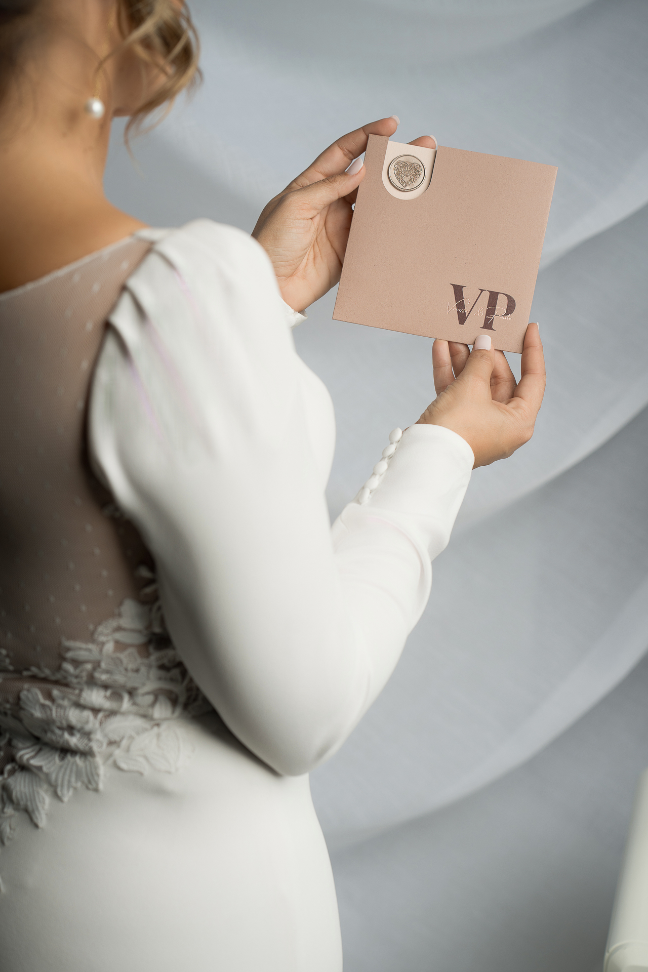 Convite Casamento Lacre 'A Noiva Sou Eu' 5