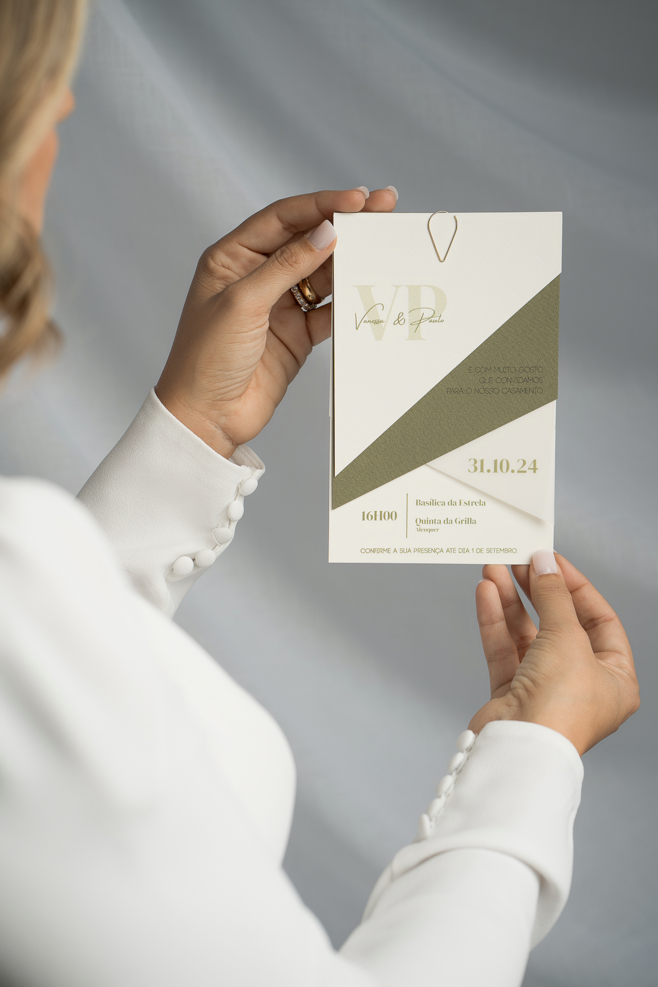 Convite Casamento Clip 'A Noiva Sou Eu' 1