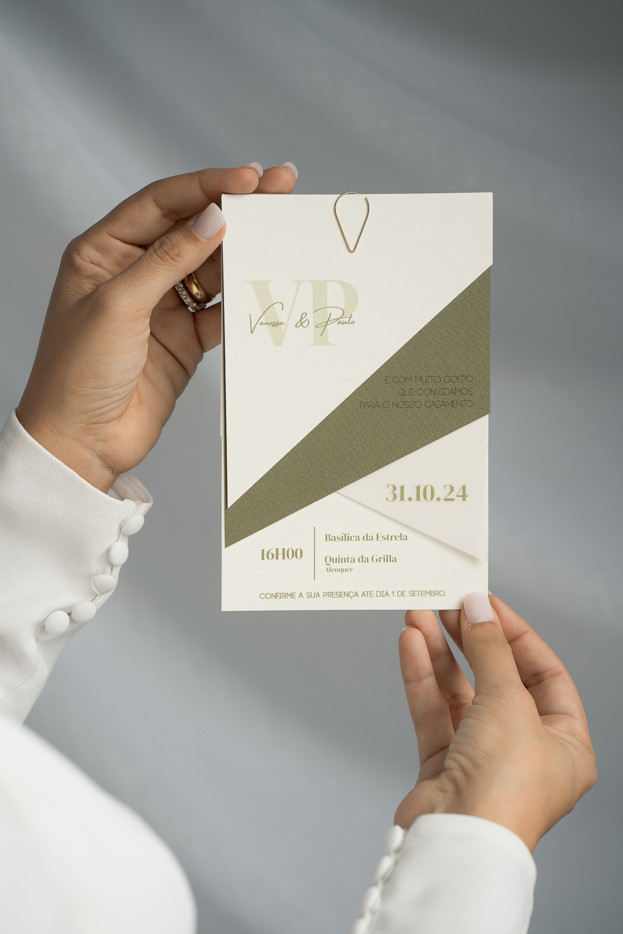 Convite Casamento Clip 'A Noiva Sou Eu'