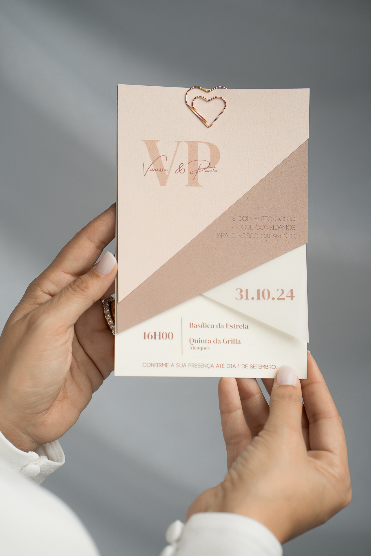 Convite Casamento Clip 'A Noiva Sou Eu' 3