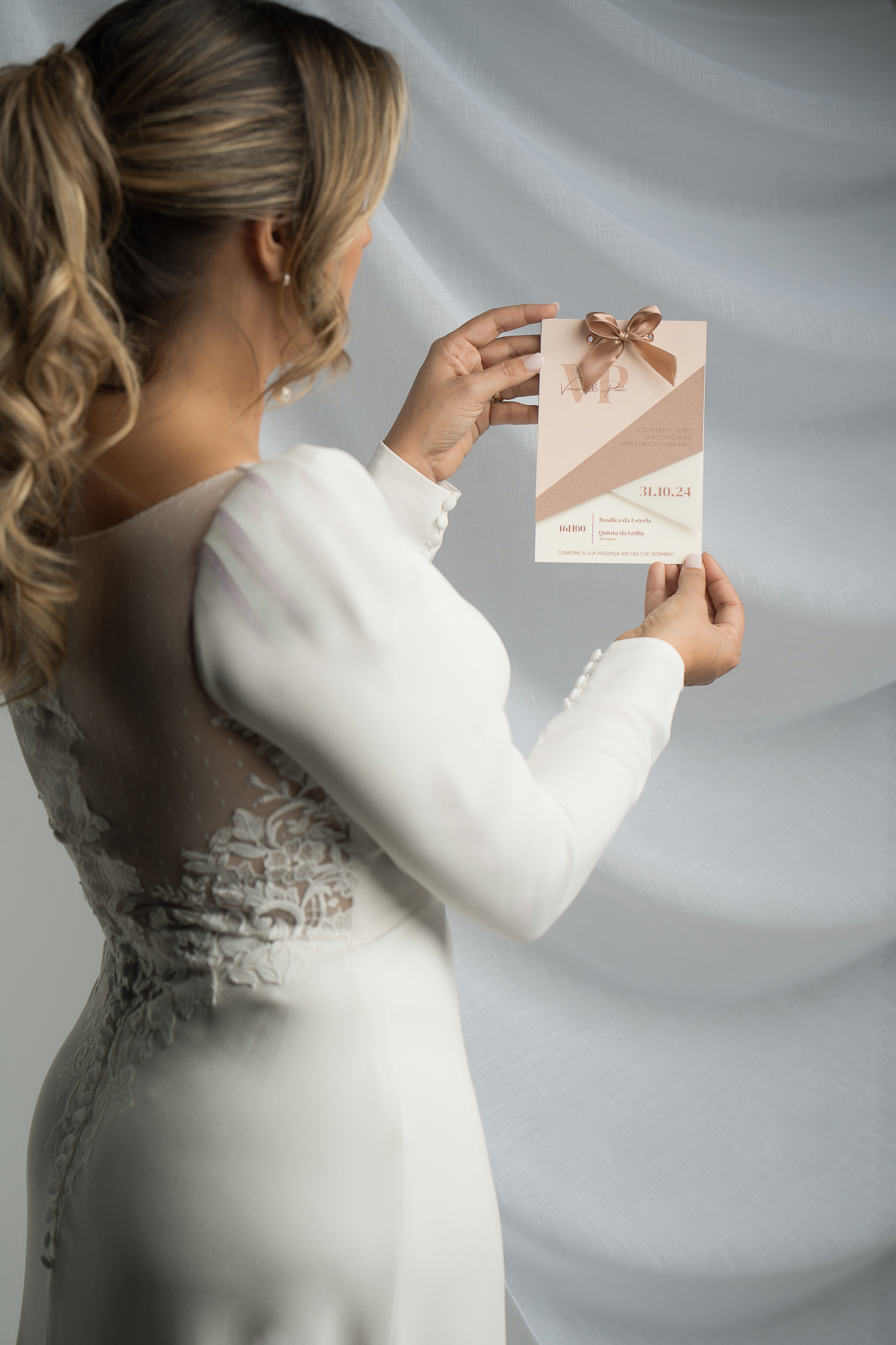 Convite Casamento Ilhós 'A Noiva Sou Eu' 5