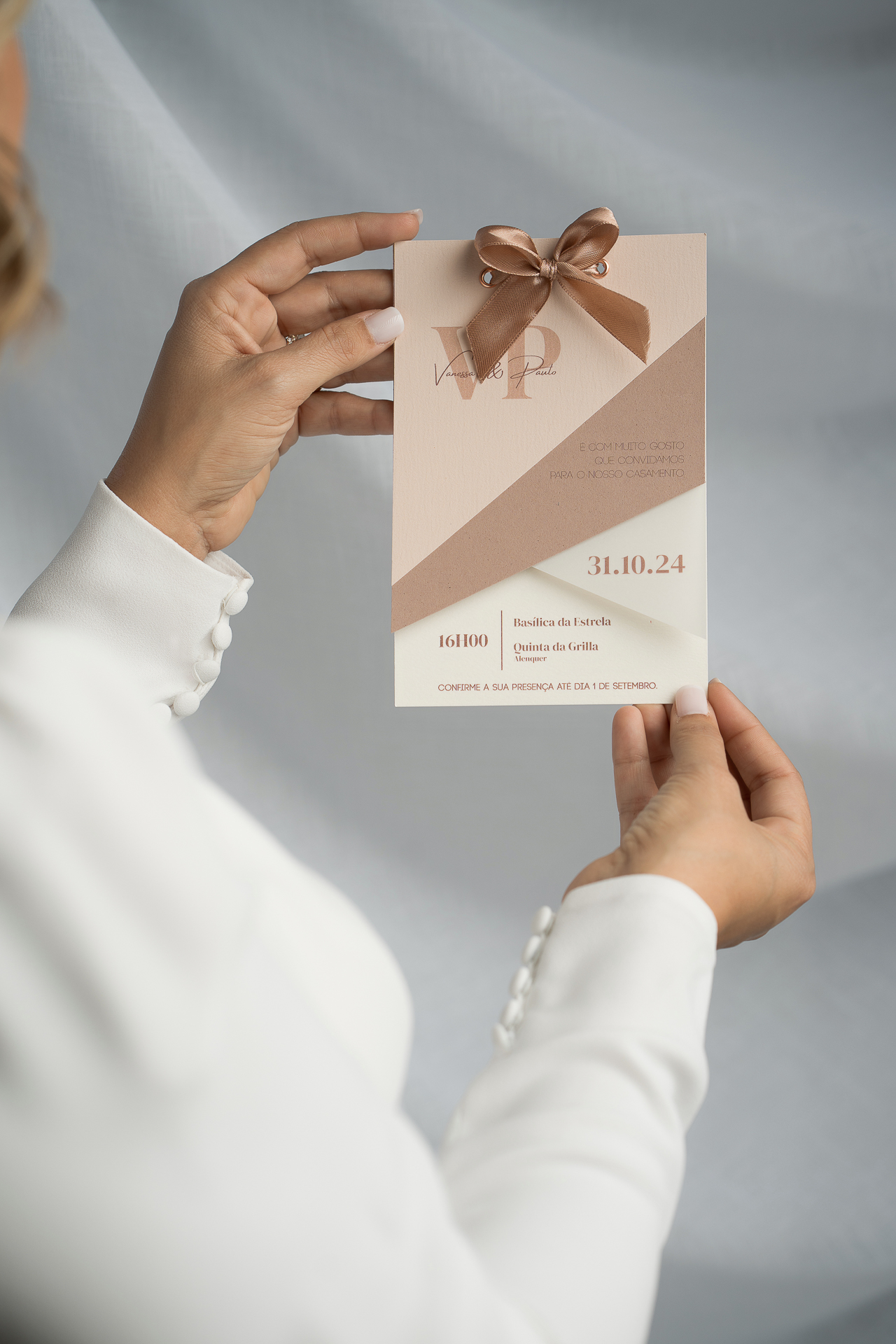 Convite Casamento Ilhós 'A Noiva Sou Eu' 4