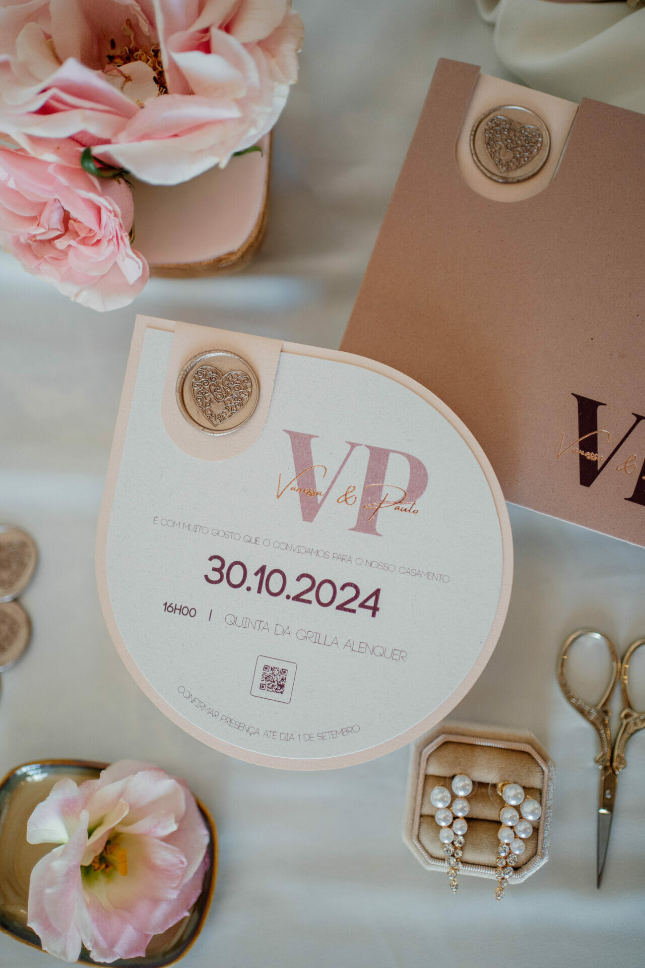 Convite Casamento Delicado e original