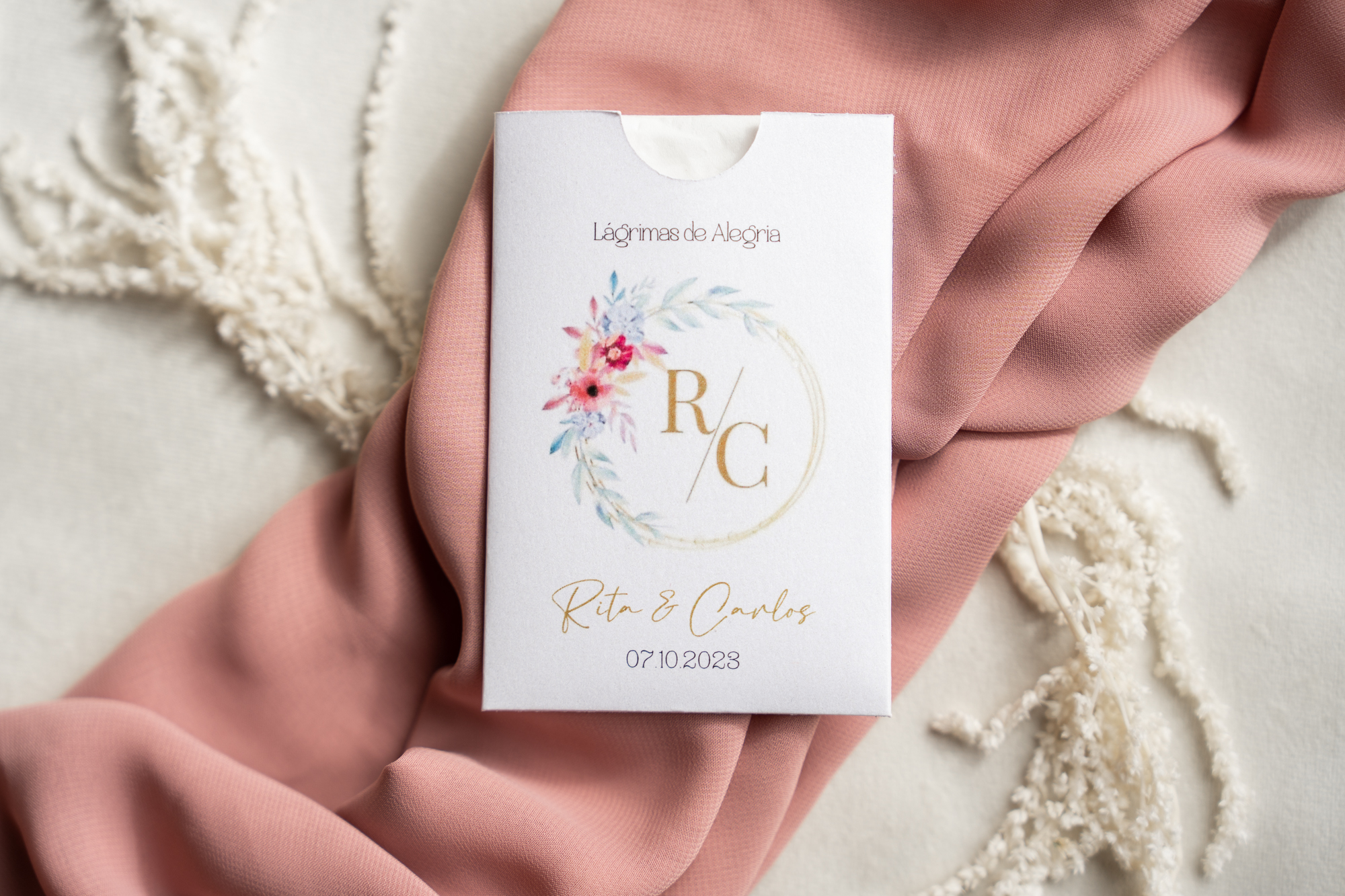 Envelope para lenço para cerimónia