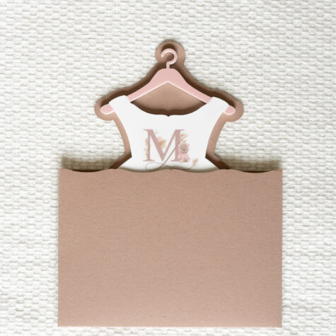 Imagem do produto Convite Batismo Acrílico Vestido