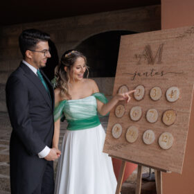 Placard Casamento Cortiça e Madeira