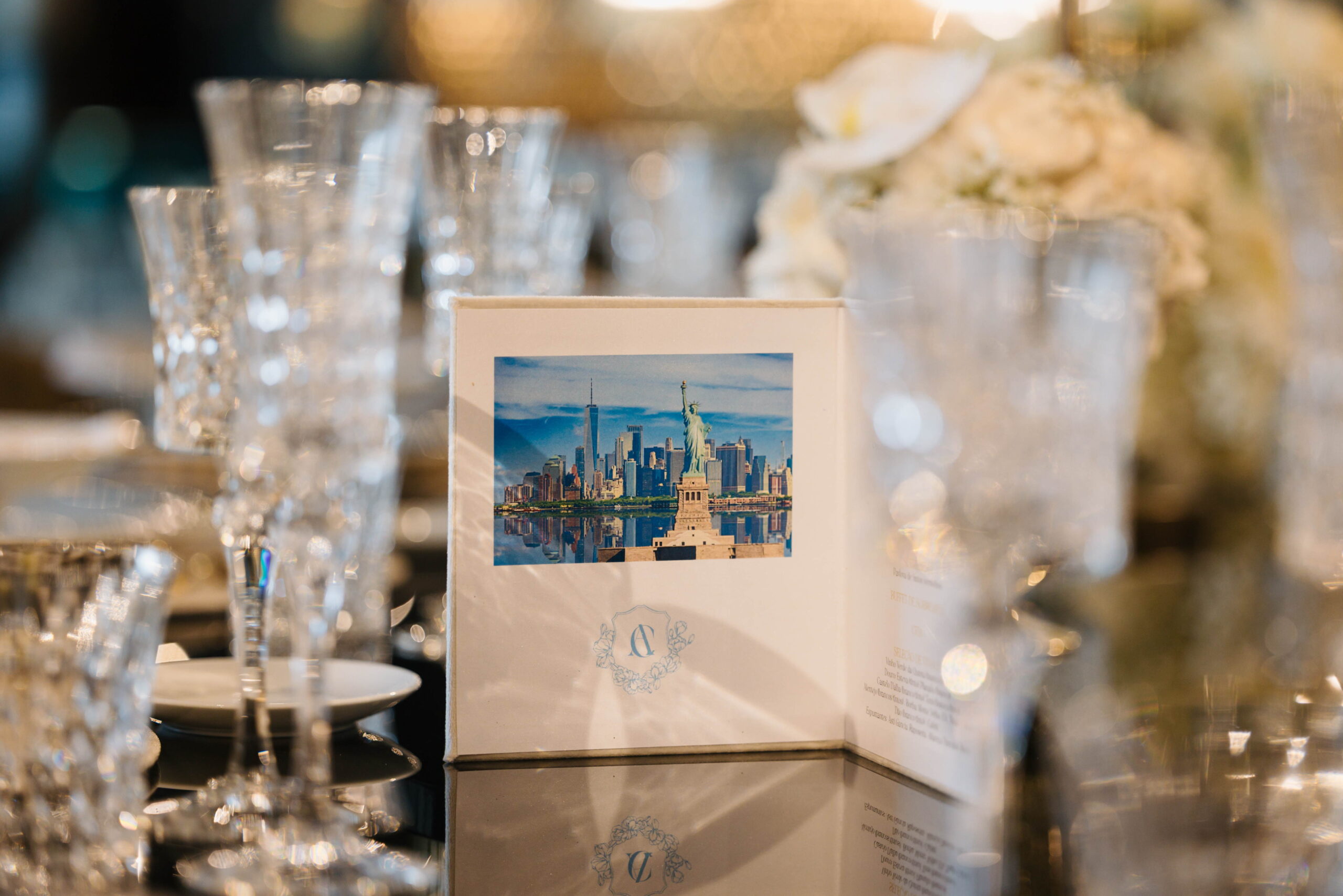 Marcador Mesa e Menu Elegance 5