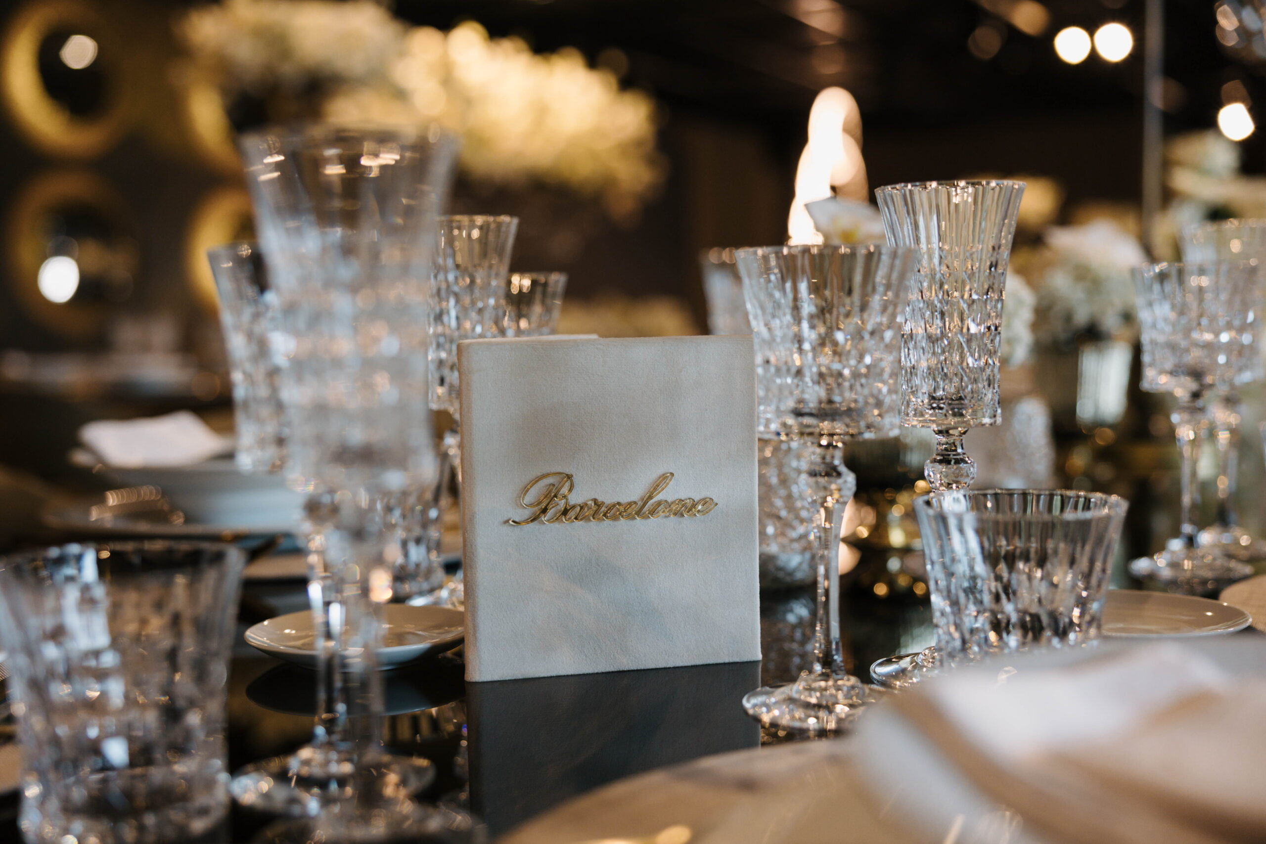 Marcador Mesa e Menu Elegance 6